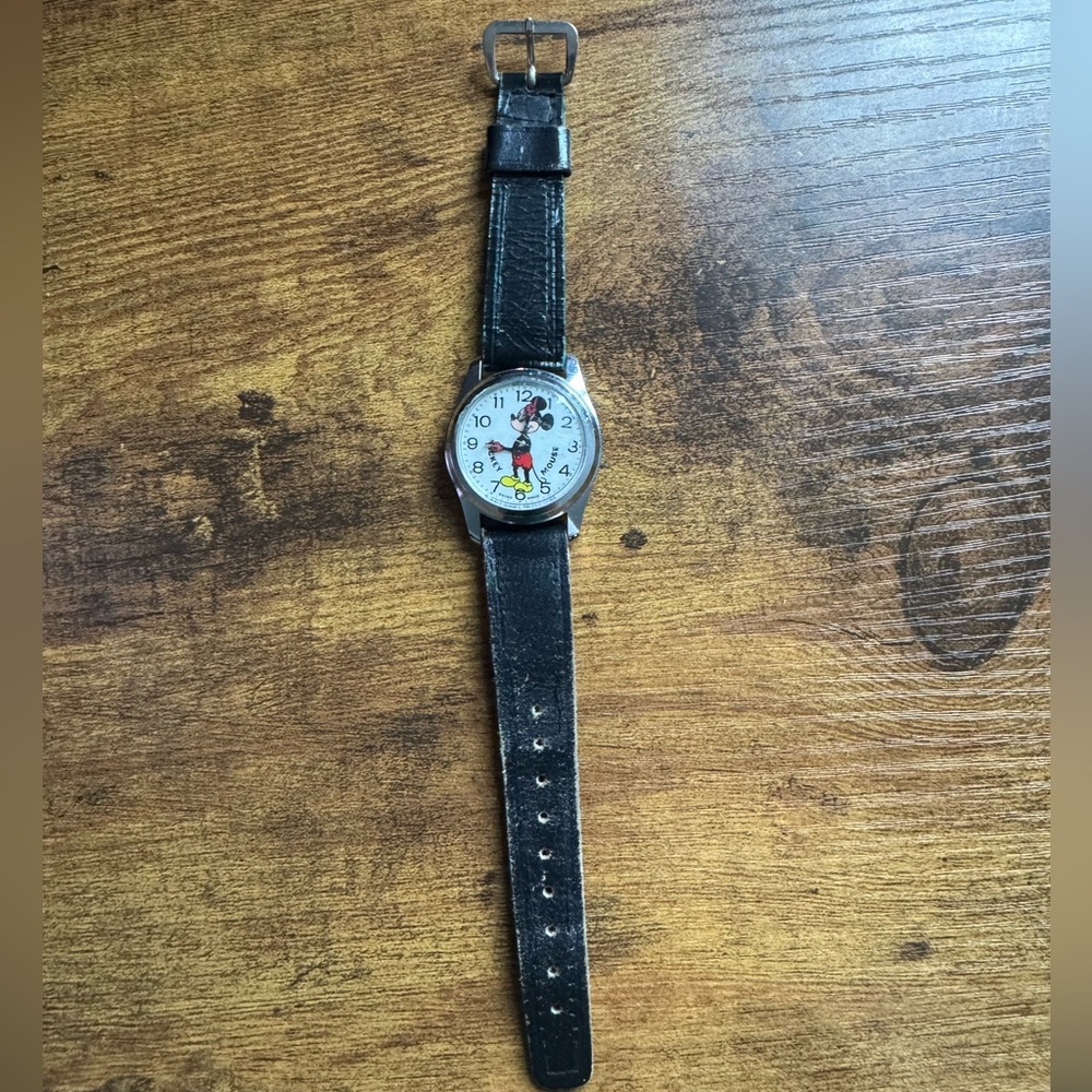 Vintage Mickey Mouse Bradley Swiss Watch